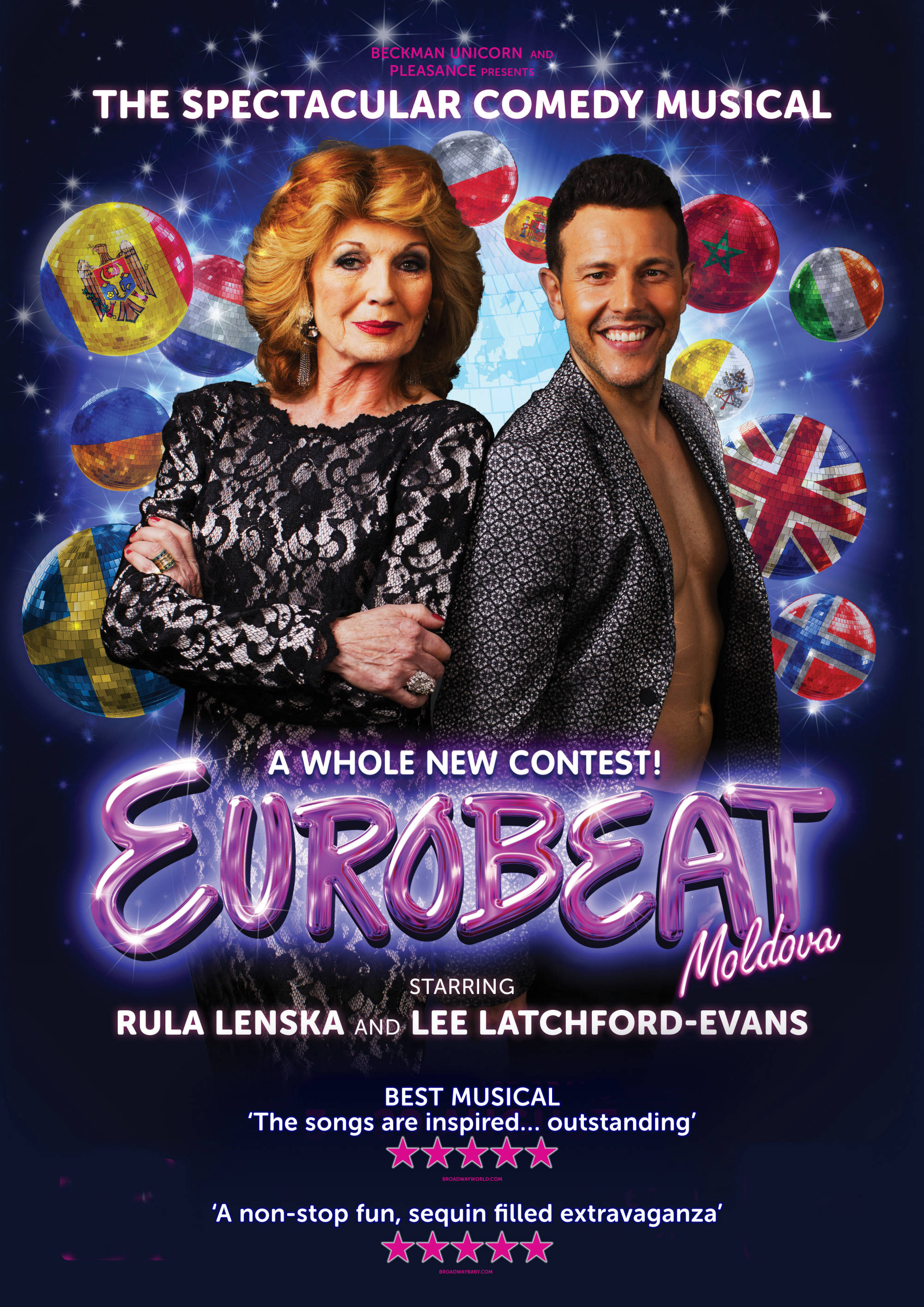 Eurobeat Moldova - Lee Latchford-Evans - Rula Lenska - Beckman Unicorn